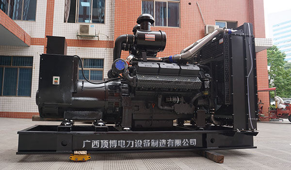 广西路桥工程集团有限公司签订两台300kw上柴柴油发电机组