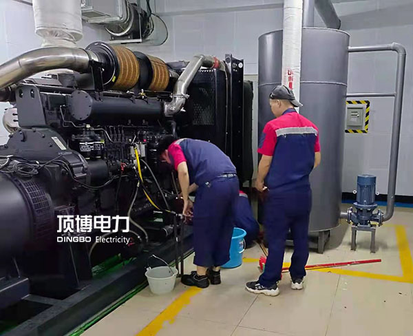 柴油发电机更换机油